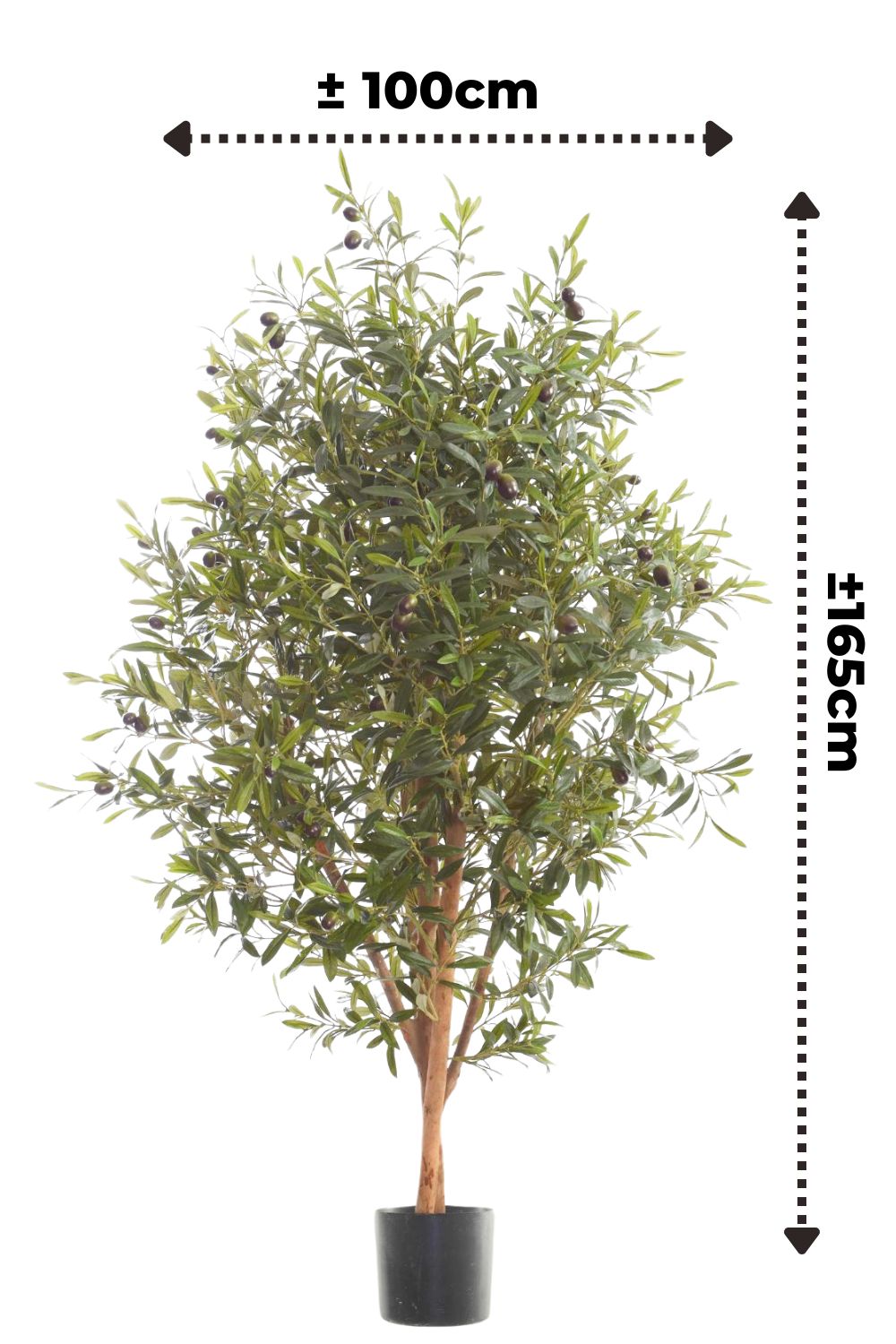 Olivier Artificiel 165 cm Deluxe