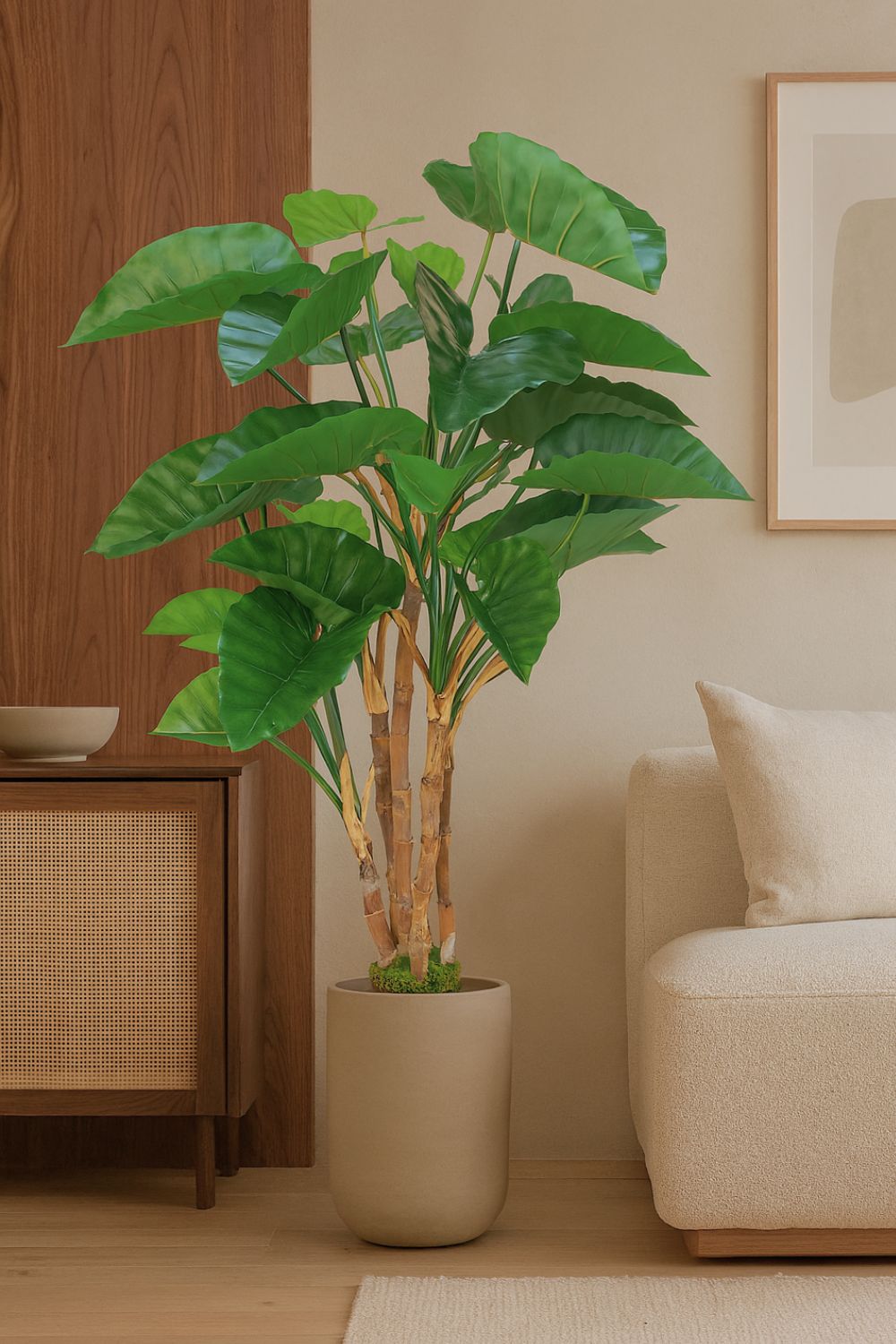 Photo d’ambiance de l’Alocasia Artificielle 165cm