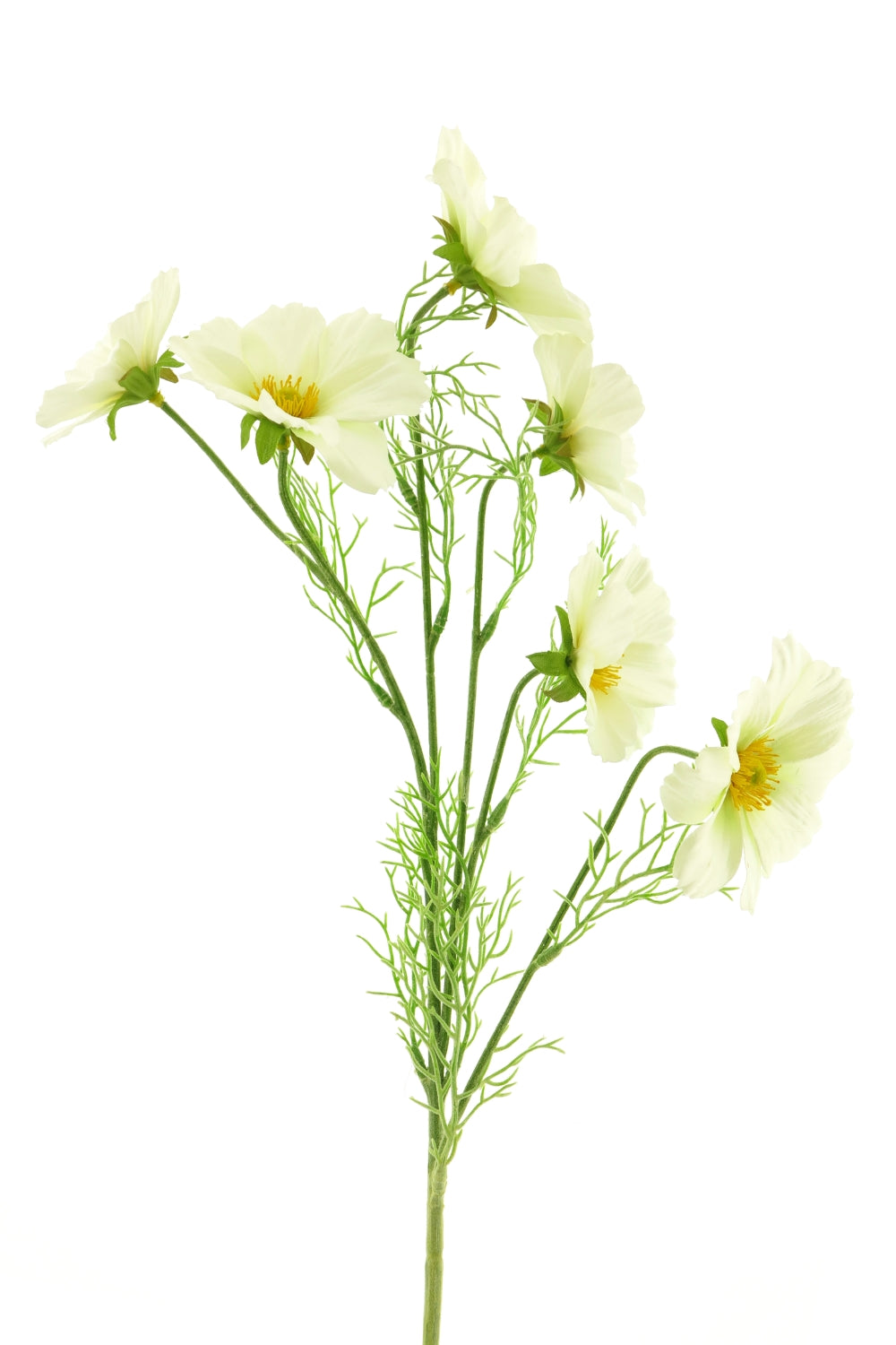 Cosmos Fleur Artificielle 77cm Crème