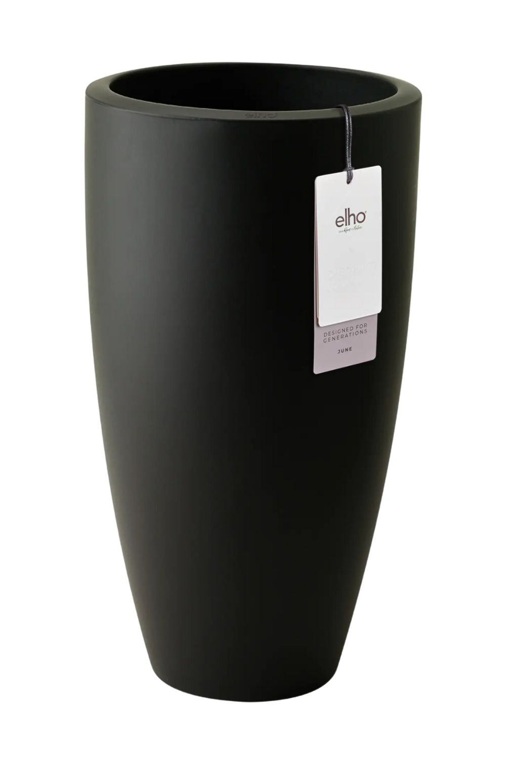 Pot de fleur Elho June Round High 39cm Noir