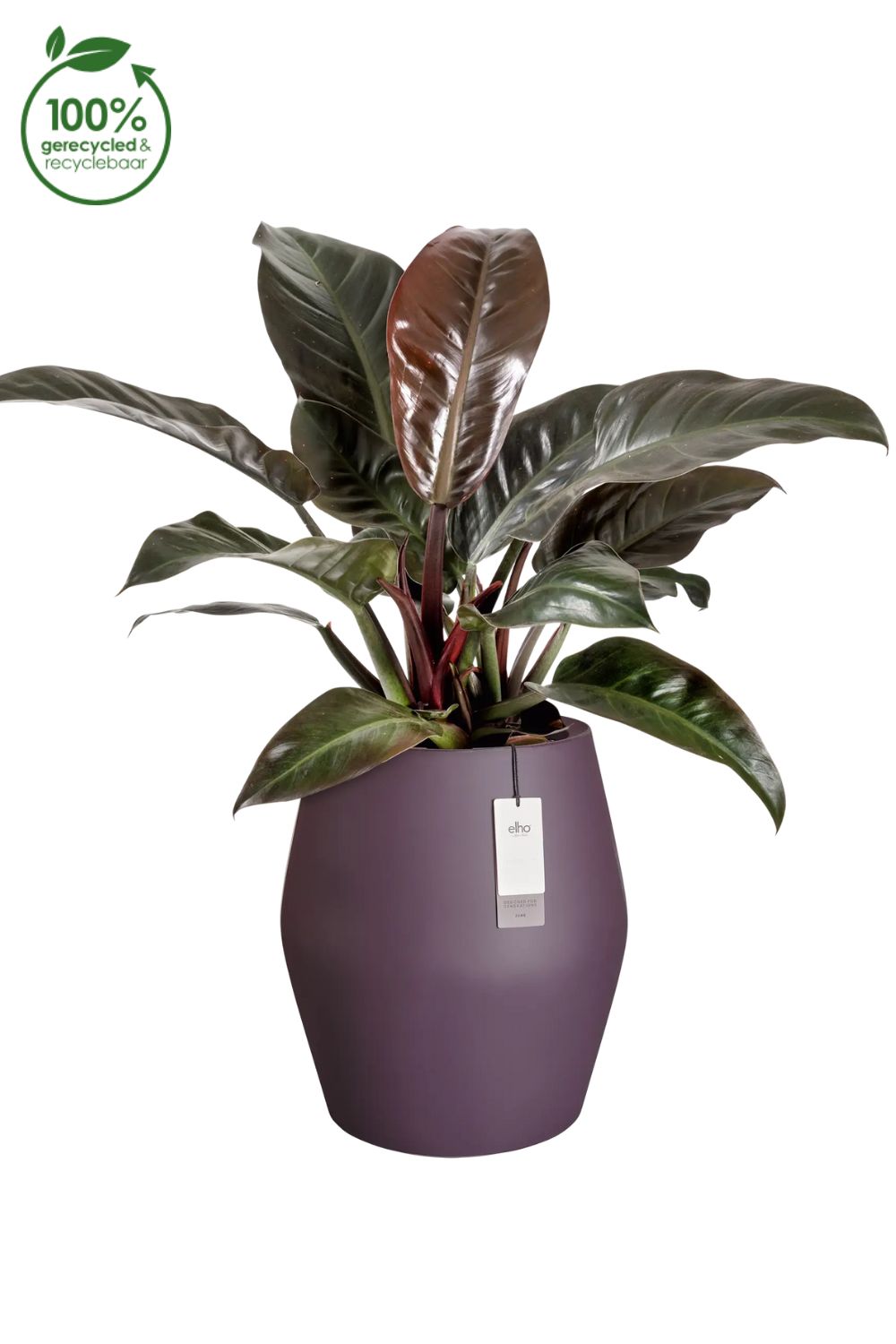 Pot de fleur Elho June Split High 46 cm Prune Vintage