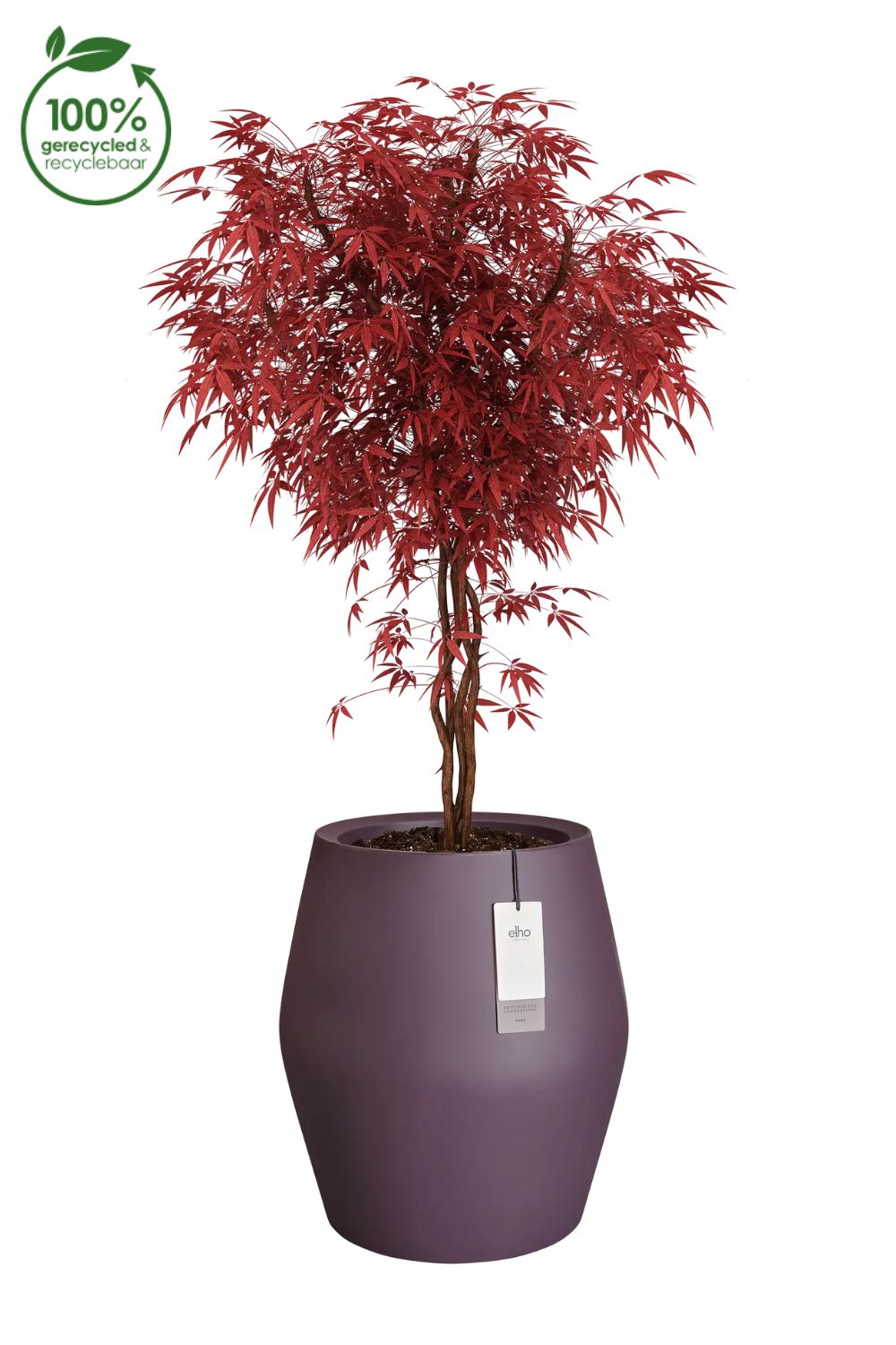 Pot de fleur Elho June Split High 46 cm Prune Vintage