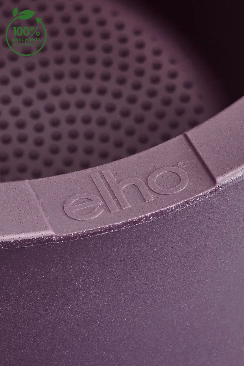 Pot de fleur Elho June Split Low 42 cm Prune Vintage