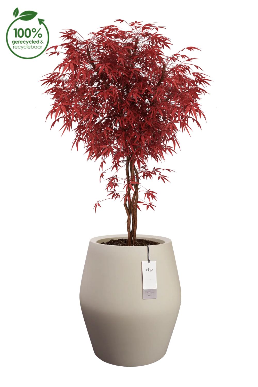 Pot de fleur Elho June Split Haut 53 cm Beige Équilibré