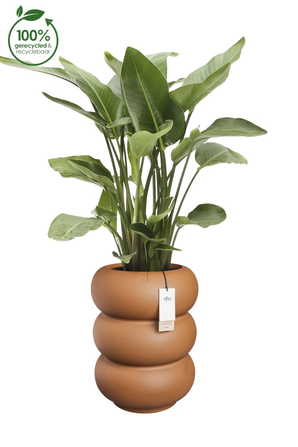 Pot de fleur Elho Amber Roll High 58cm Caramel