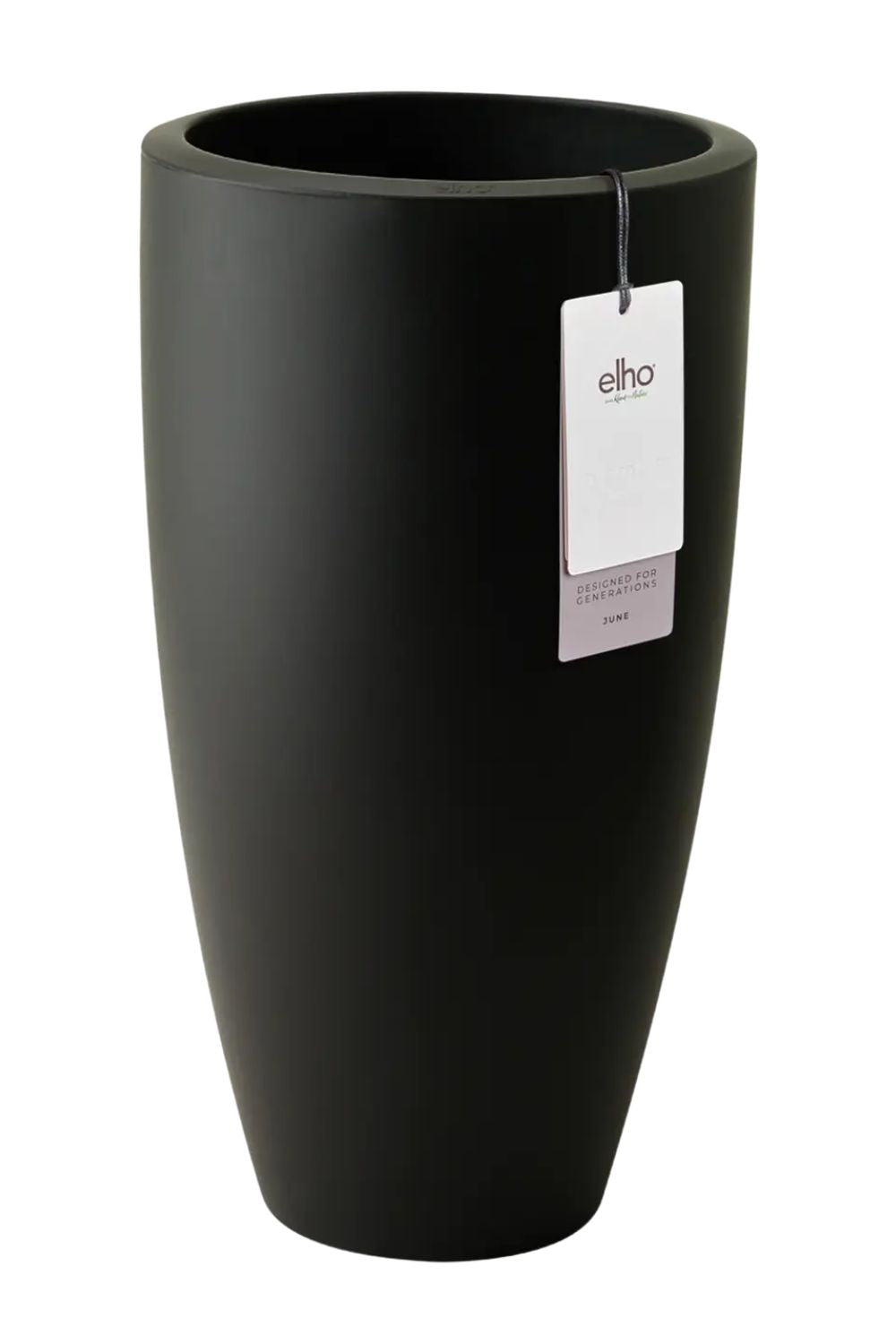Pot de fleur Elho June Round High 30 cm Noir