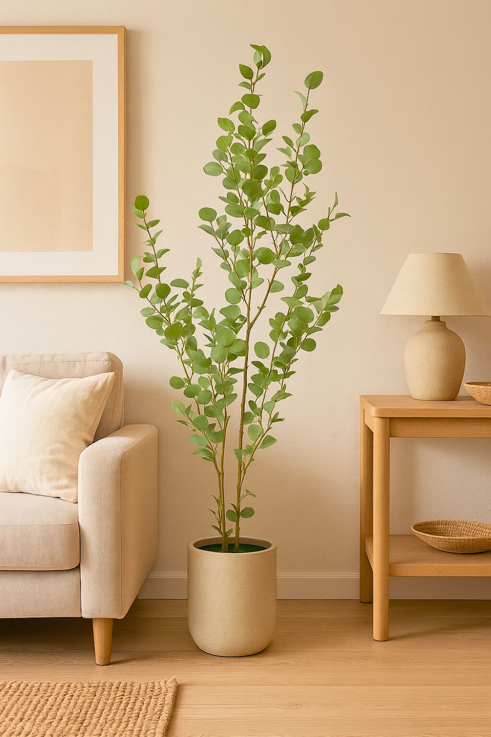 Photo d’ambiance de l’Eucalyptus Artificiel 180cm