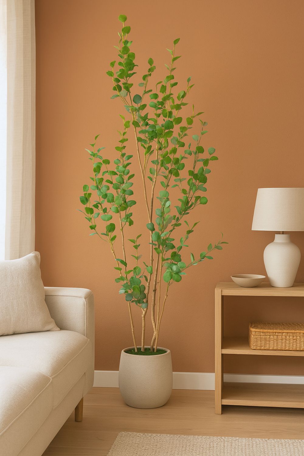 Photo d’ambiance de l’Eucalyptus Artificiel 210cm