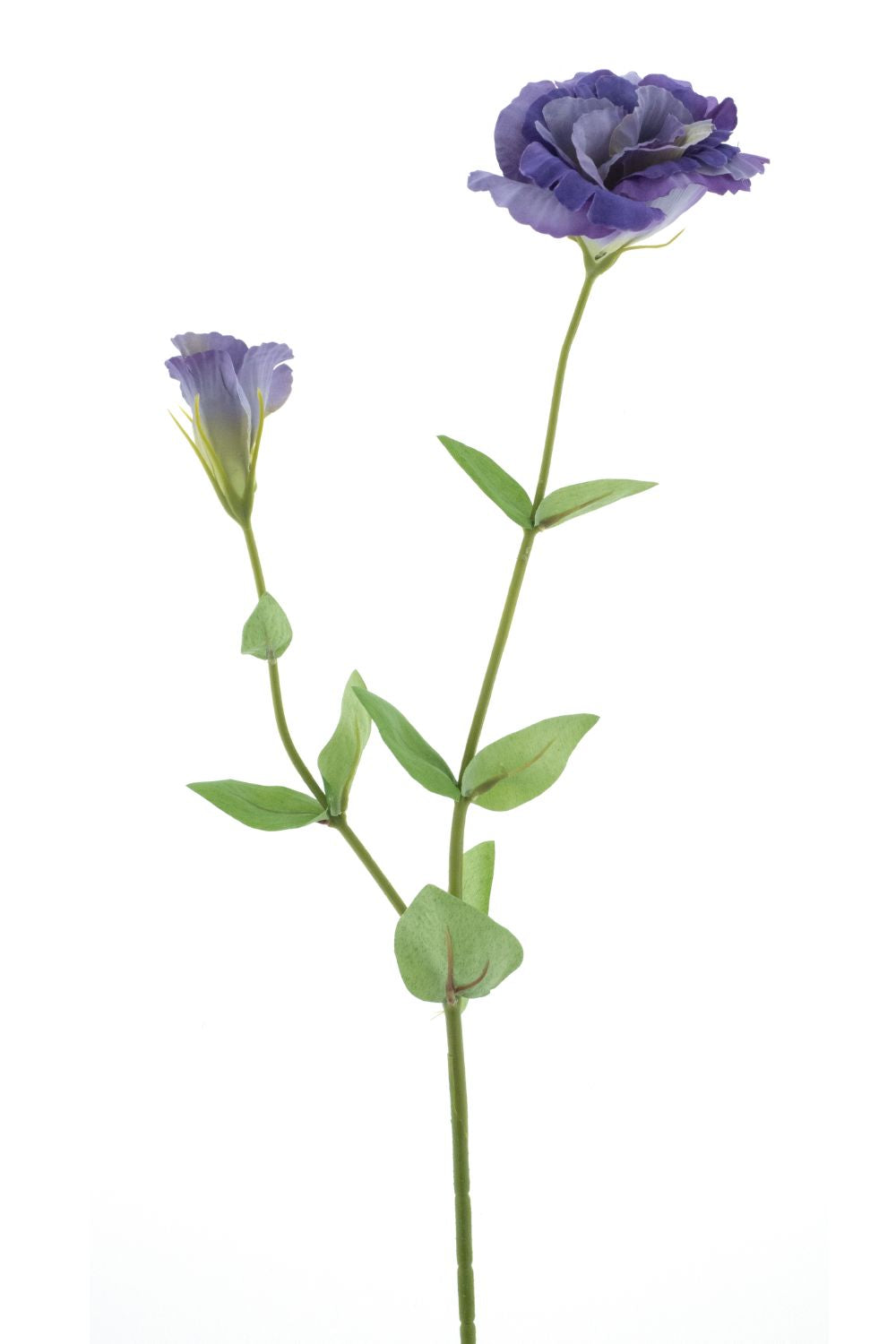 Lisianthus (Eustoma) Fleur Artificielle 73cm Violet