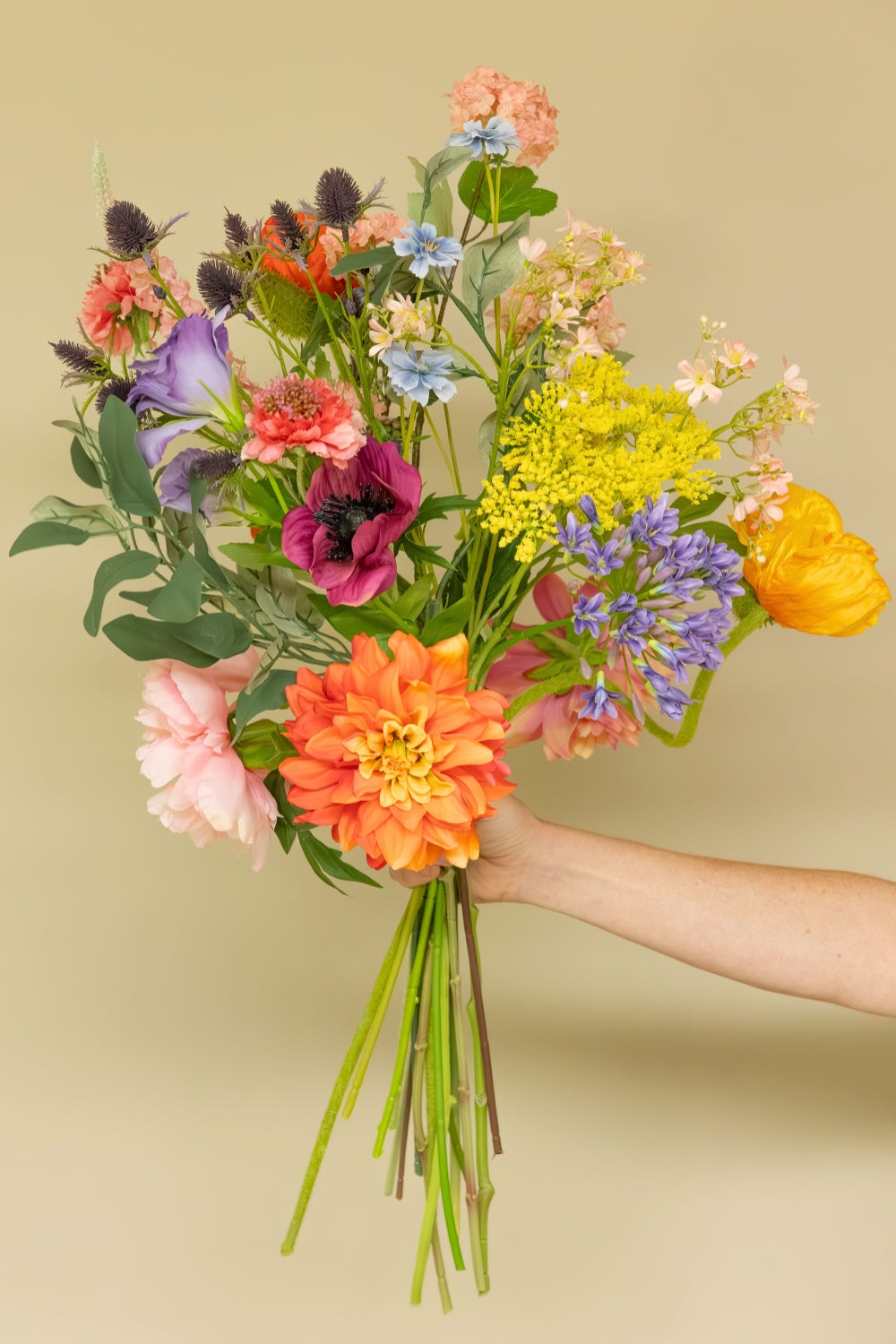 Bouquet Artificiel Field Fantasy en main