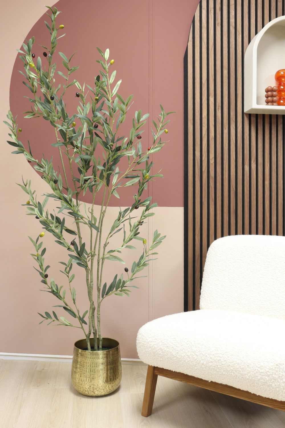 Arbre d'olivier artificiel 180 cm