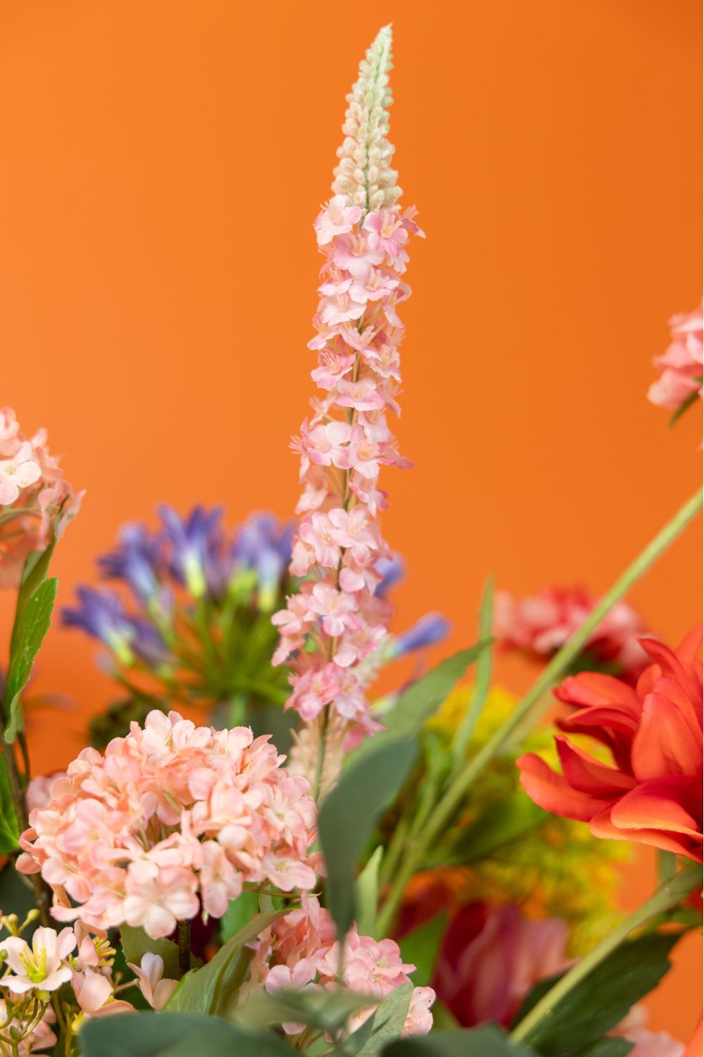 Détails du Veronica Fleur Artificielle 76cm Rose