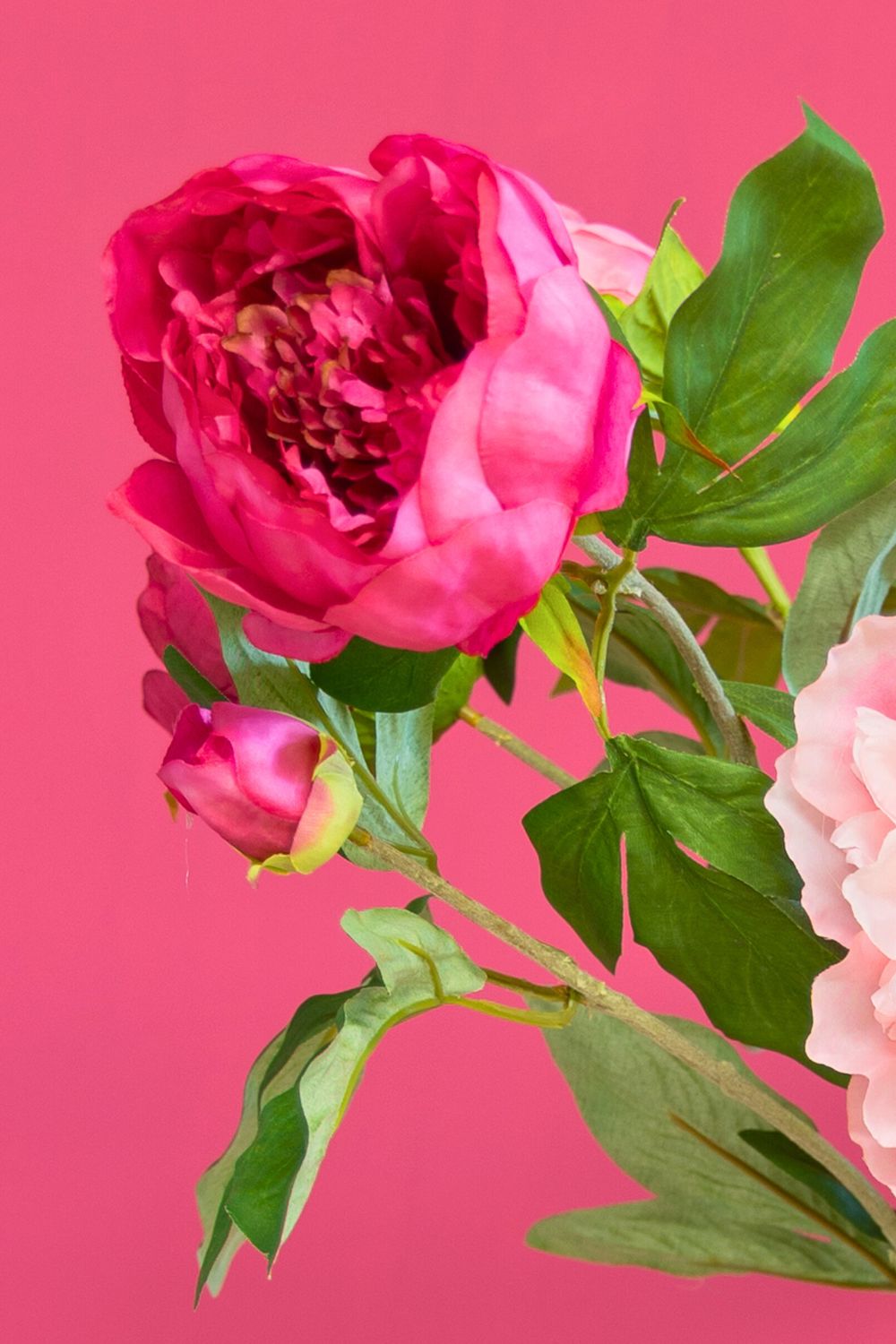 Détails 3 du Bouquet Artificiel Only Peony