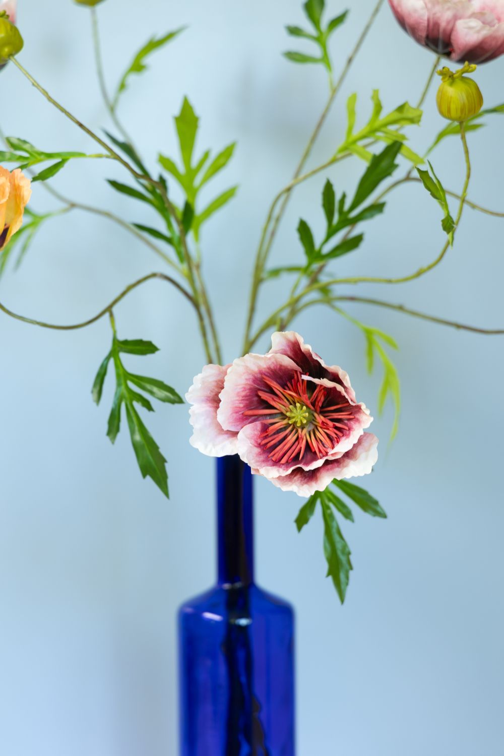 Détails 2 du Bouquet Artificiel Poetic Poppies