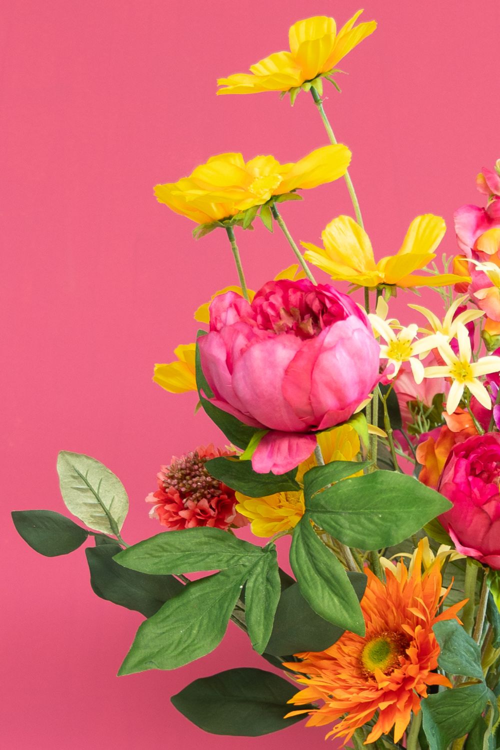 Détails 3 du Bouquet Artificiel Sunset Symphony