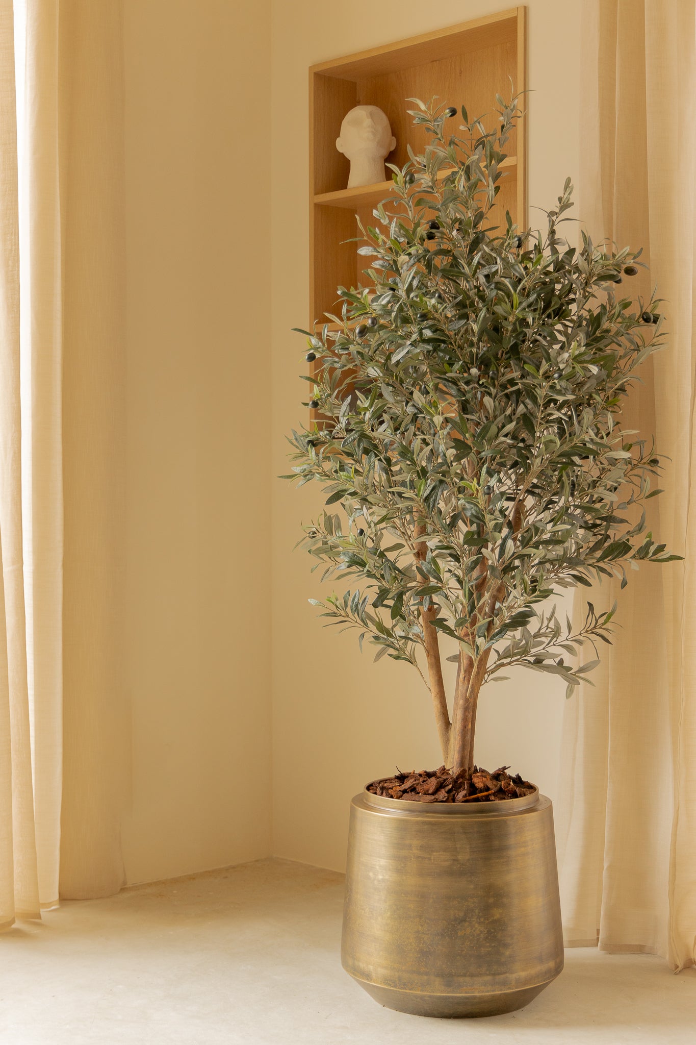 Photo d'ambiance du Pot de fleur Indigo 46x41 cm