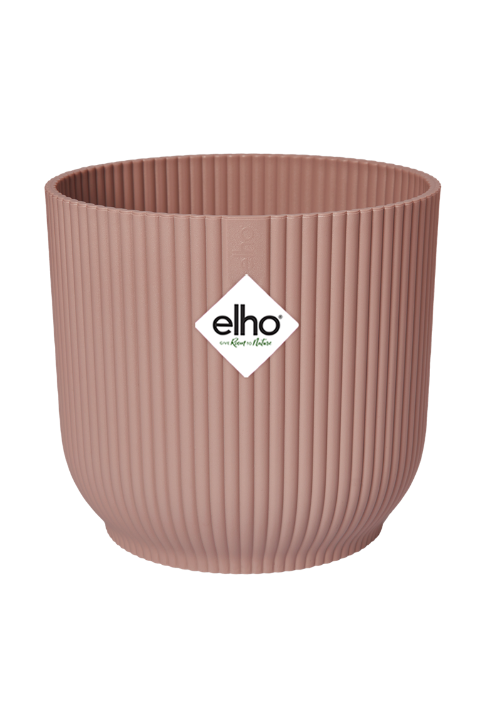 Pot de fleur Elho Vibes Fold rond 14 cm Rose Délicat