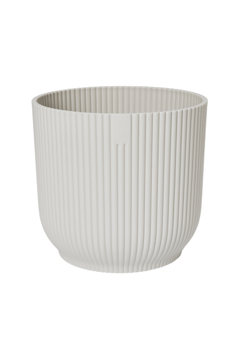 Pot de fleur Elho Vibes Fold rond 18 cm Blanc Soyeux