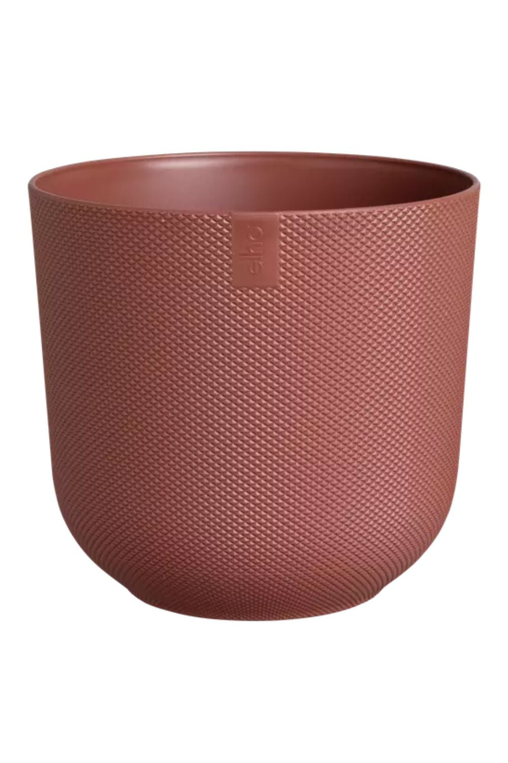 Pot de fleur Elho Jazz rond 19 cm Rouge Toscane