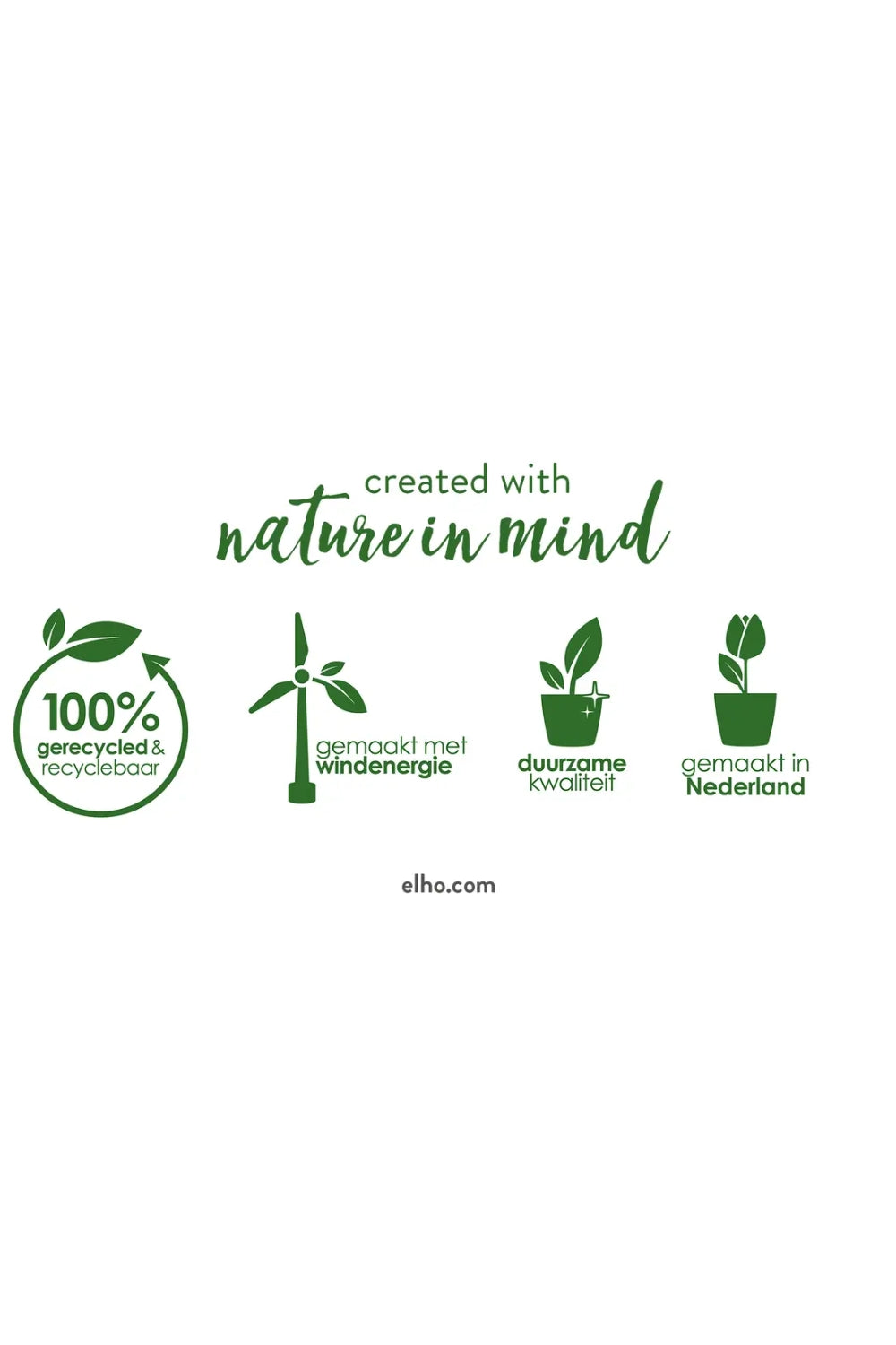 Pot de fleur Elho Amber Roll Low 40cm Caramel