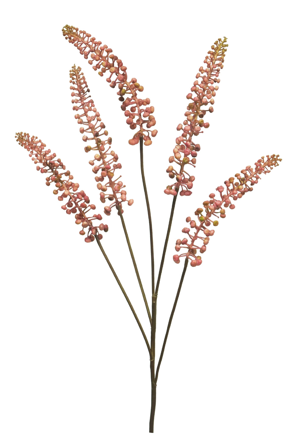 Phytolacca Fleur Artificielle 93cm Rose