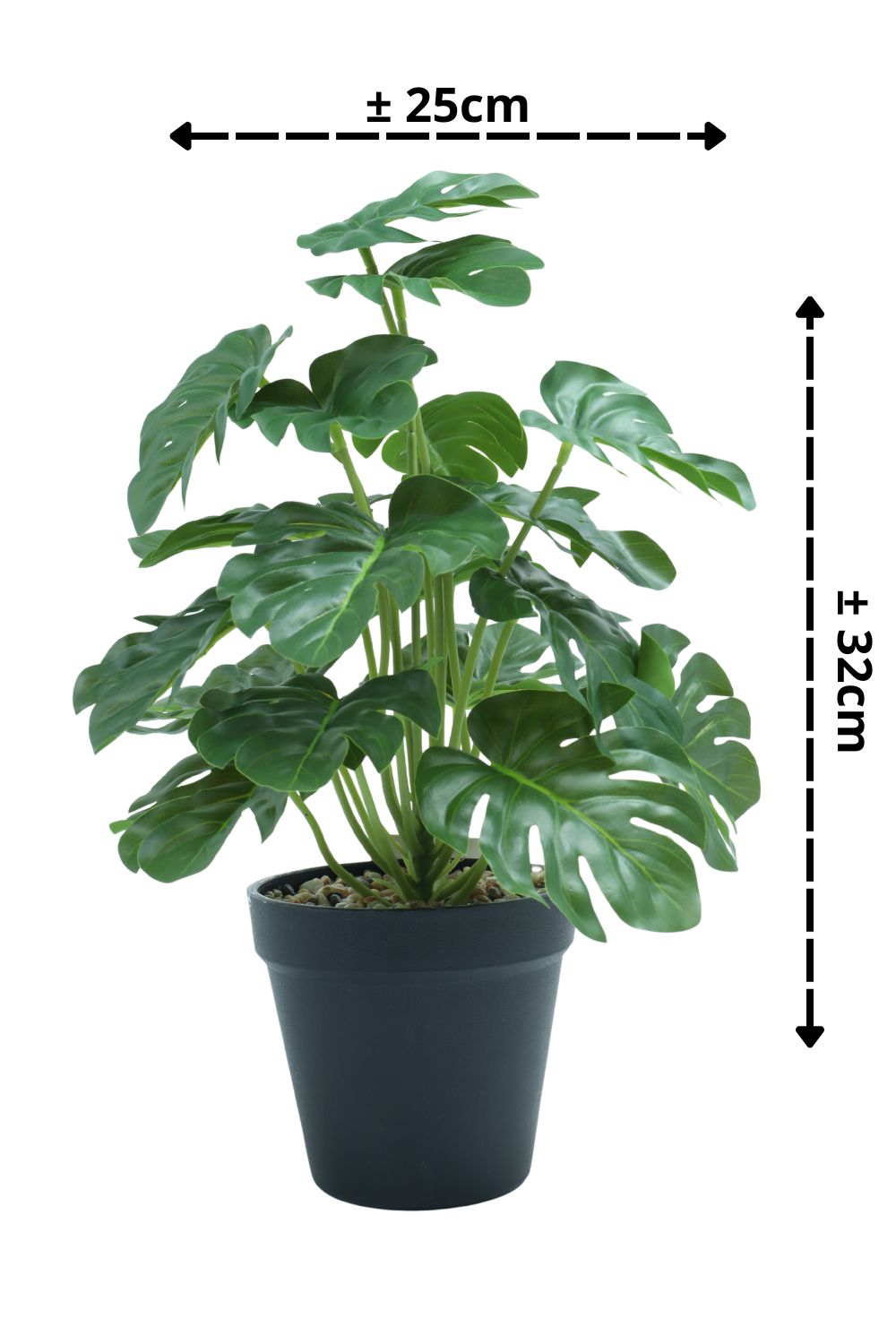 Plante artificielle Monstera 32 cm - prettyplants