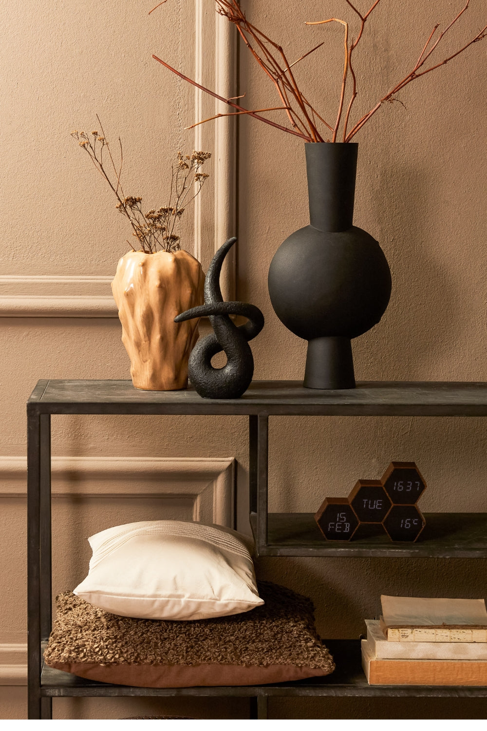 Photo d'ambiance Vase Kavandu Noir 40x22