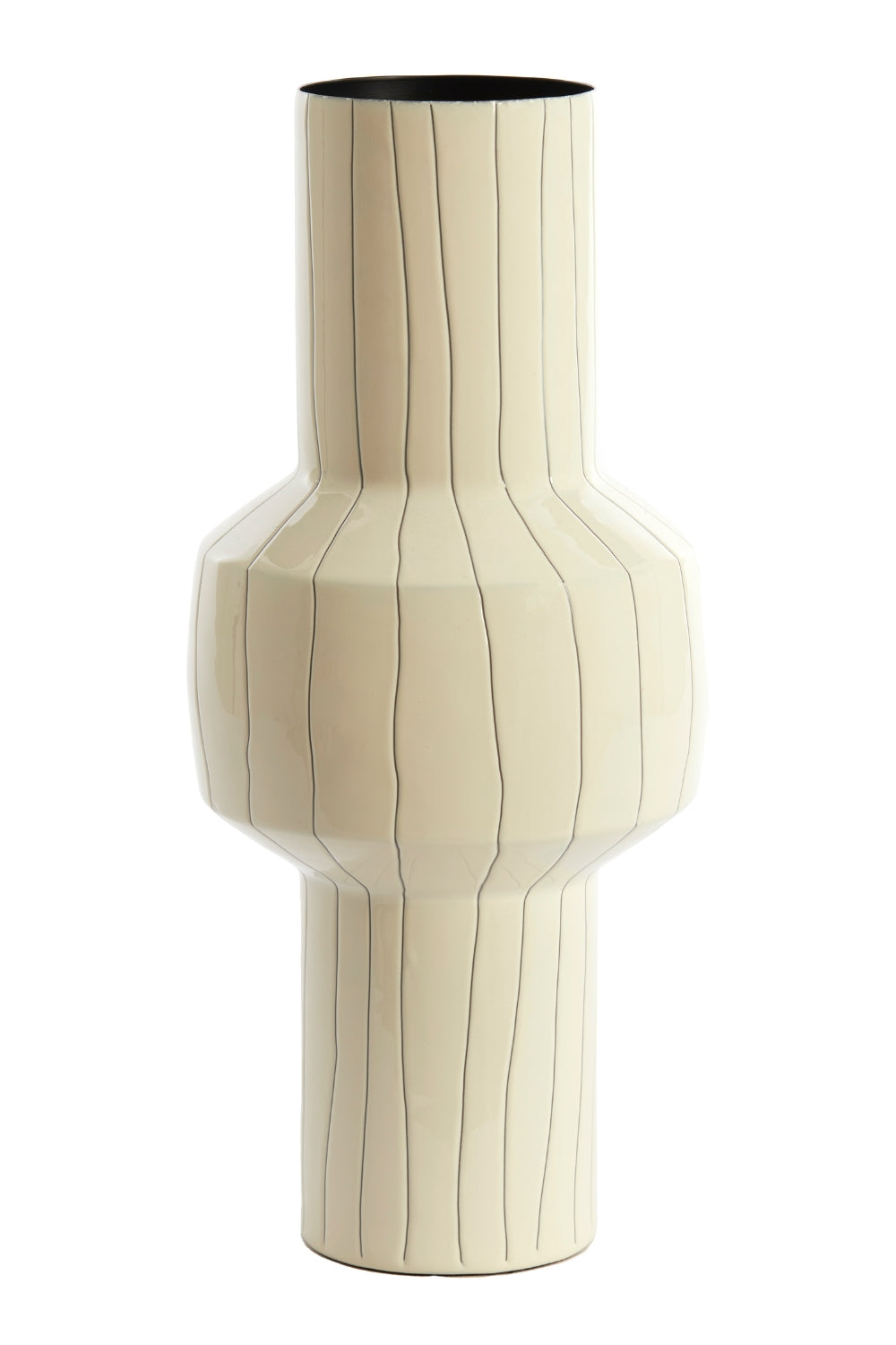 Vase Senuma 42x18cm Blanc