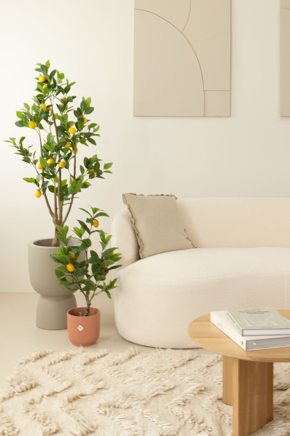 Citronnier artificiel 130 cm