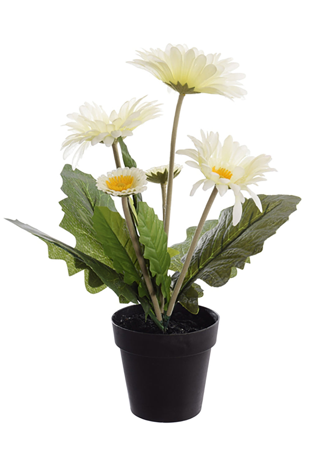 Plante Artificielle Gerbera 35 cm Crème
