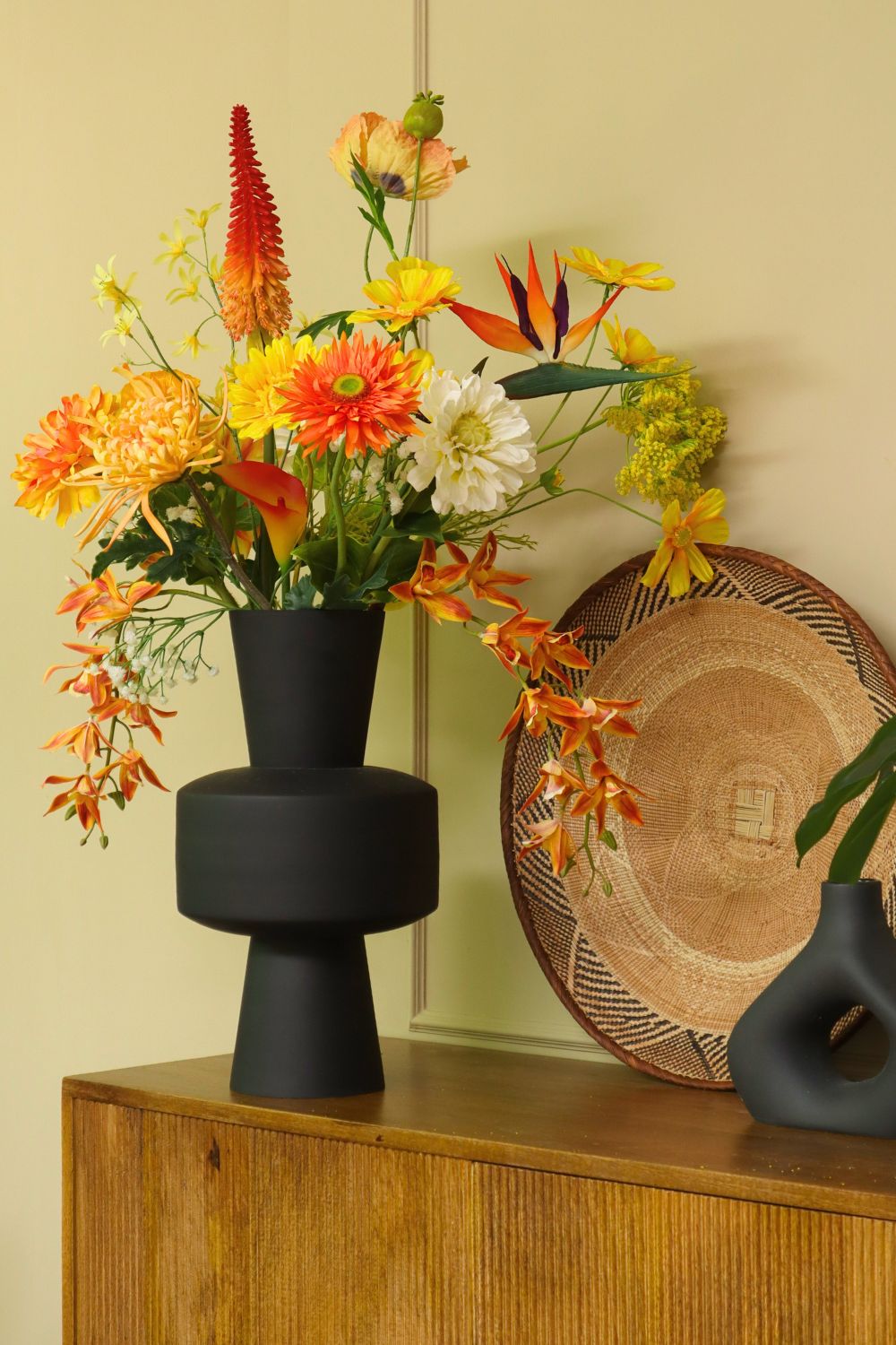 Photo d'ambiance 2 du Bouquet Artificiel Orange Oasis