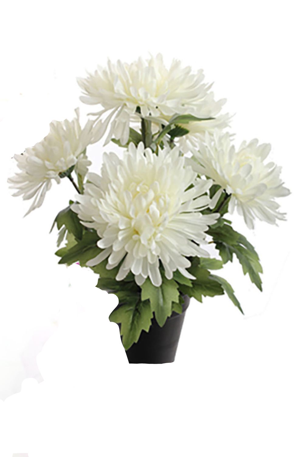 Plante Artificielle Chrysanthème 30 cm Blanc