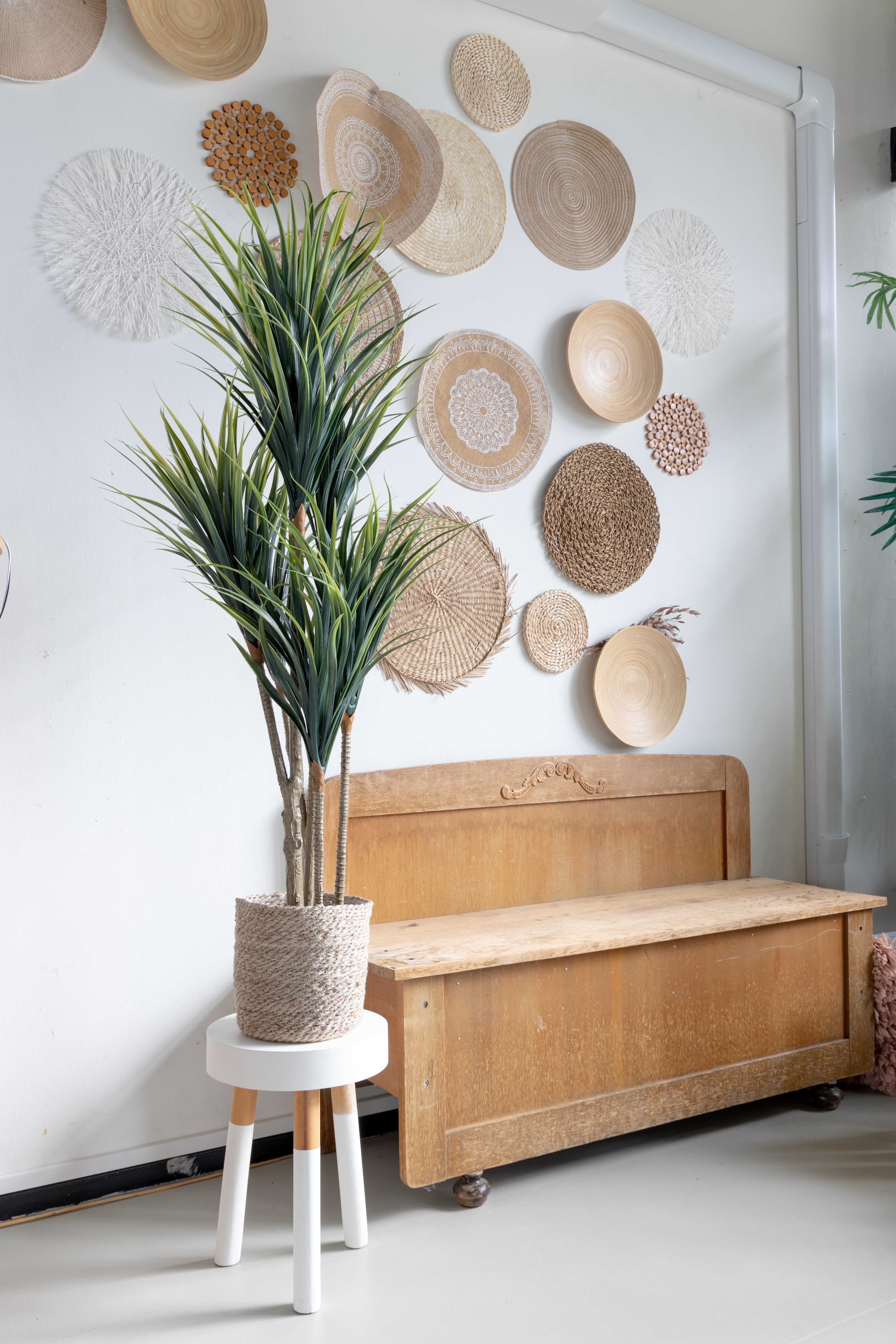 Dracaena kunstplant 130cm sfeerbeeld