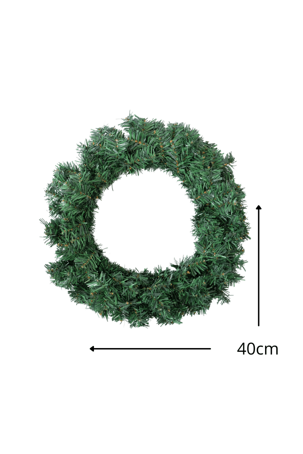 Couronne de Noël artificielle 40cm