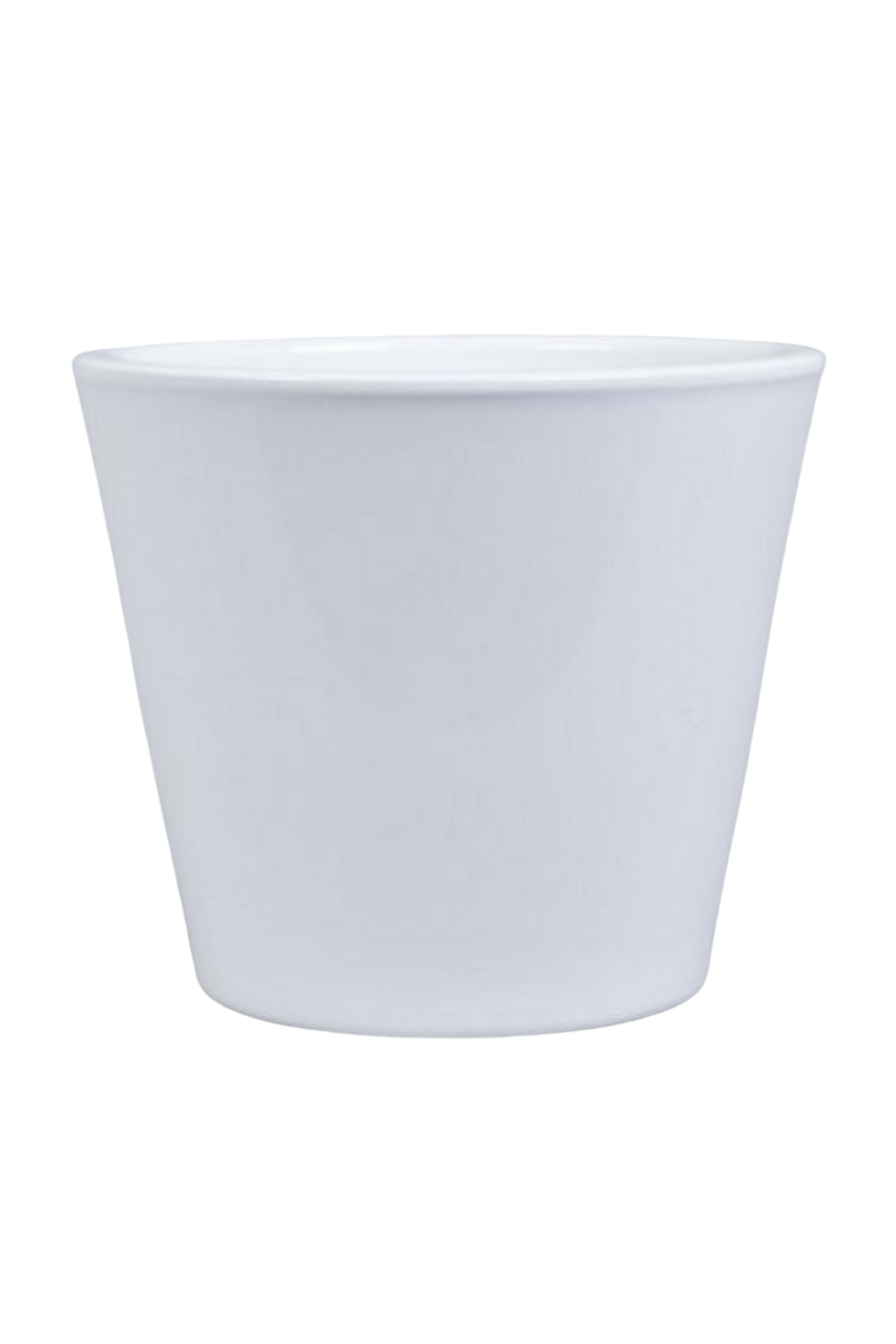 Pot de Fleurs Vinci Blanc 19Hx21Øx15Ø