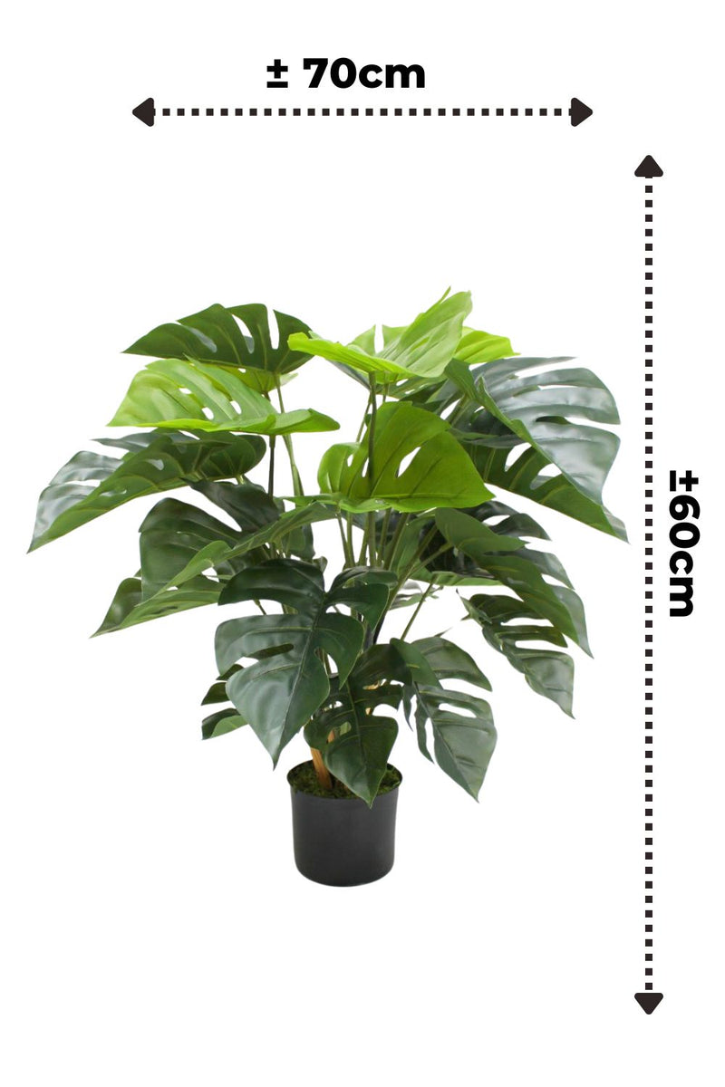 Monstera artificielle 65 cm