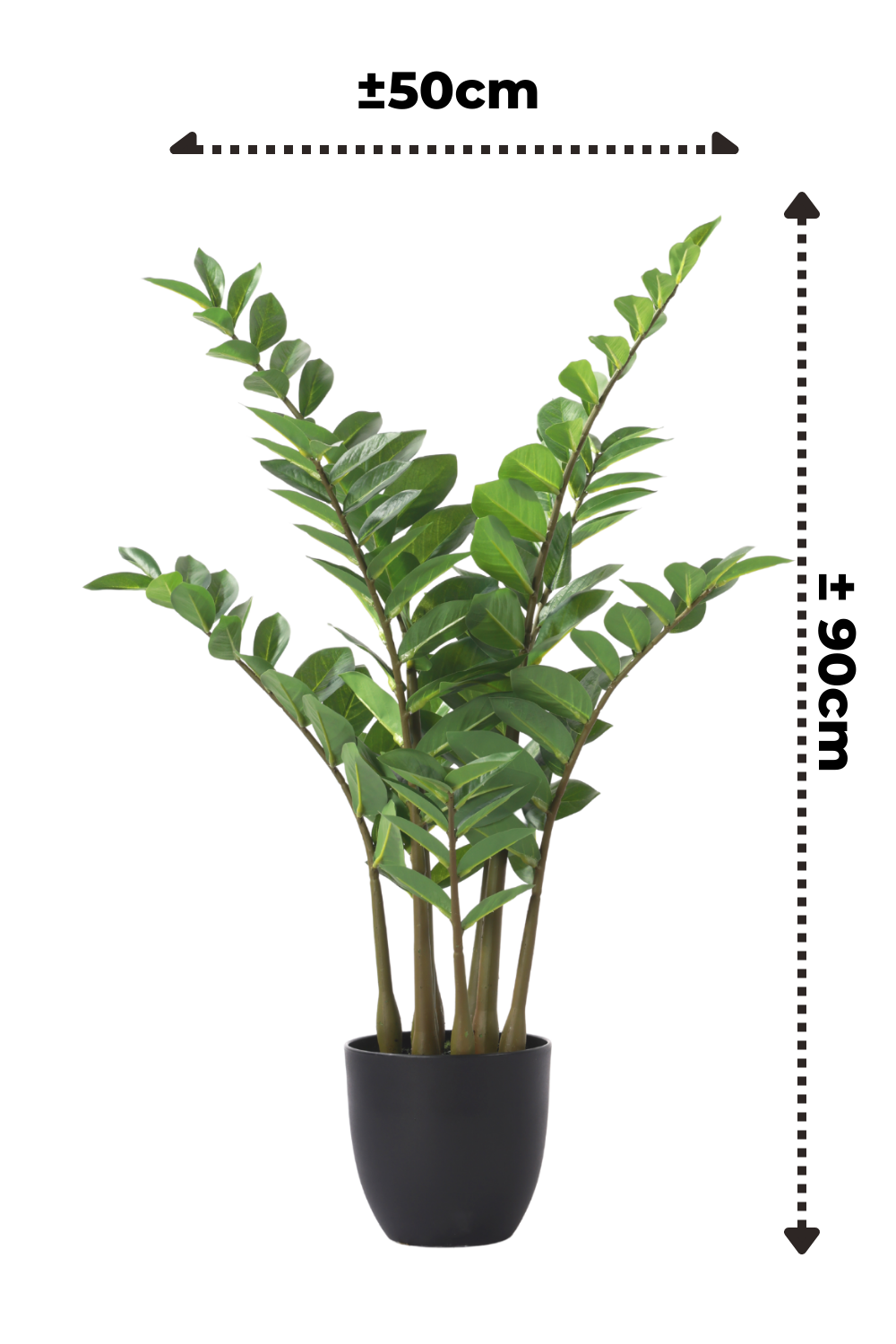 Zamioculcas artificielle 90 cm