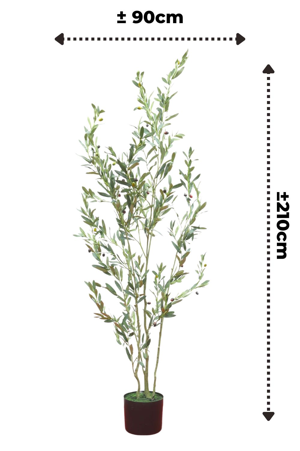 Olivier Artificiel 210 cm