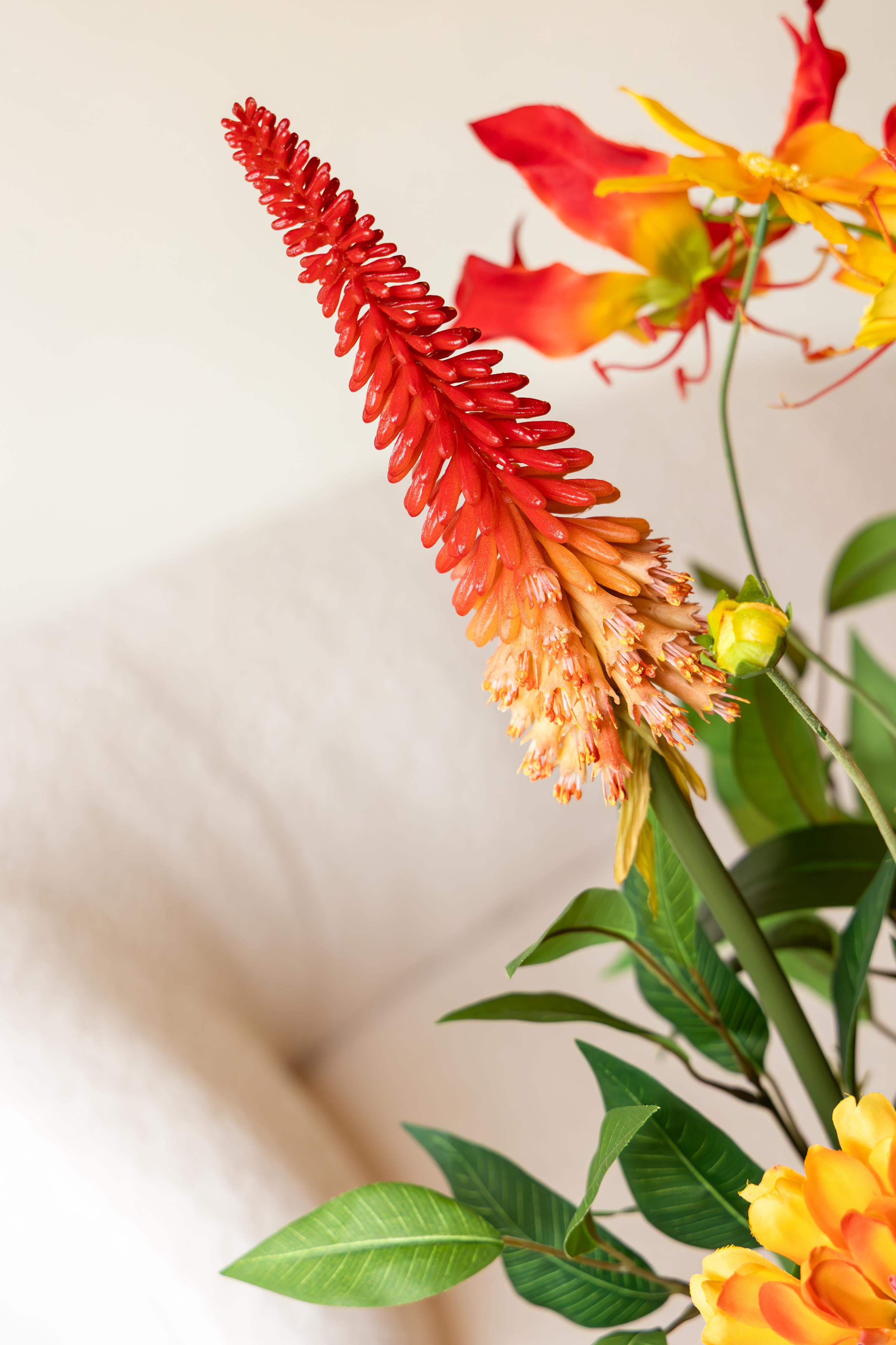 Détails 2 du Bouquet Artificiel Tropical Treasure