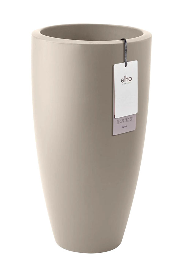 Pot de fleur Elho June Round High 30 cm Beige Équilibré