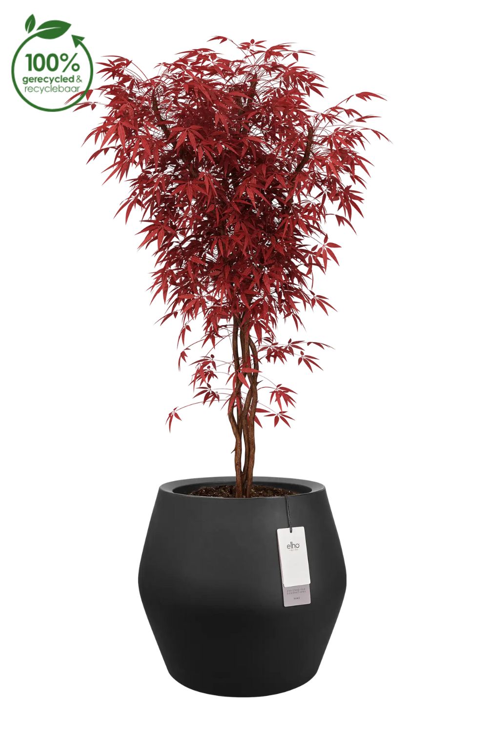 Pot de fleur Elho June Split Low 42 cm Noir