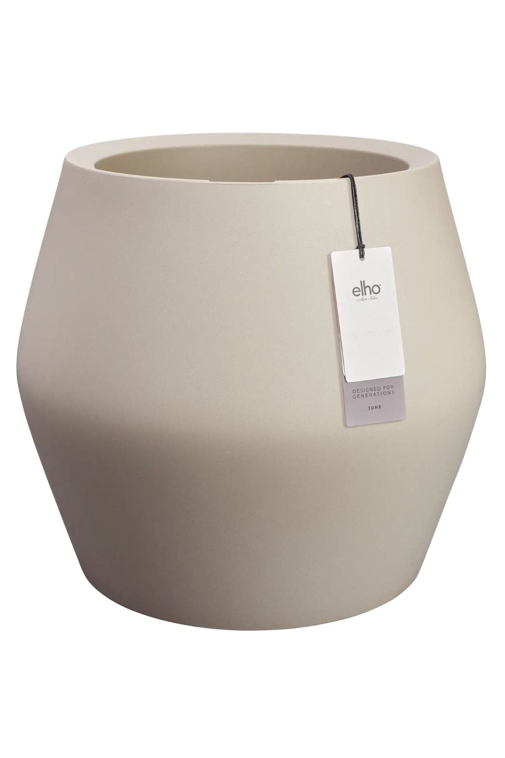 Pot de fleur Elho June Split Low 42 cm Balanced Beige