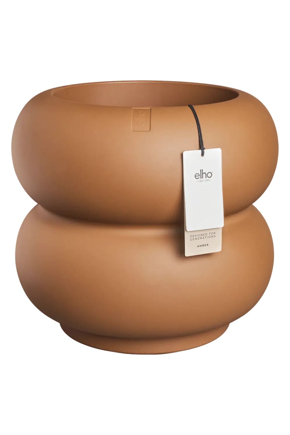 Pot de fleur Elho Amber Roll Low 40cm Caramel