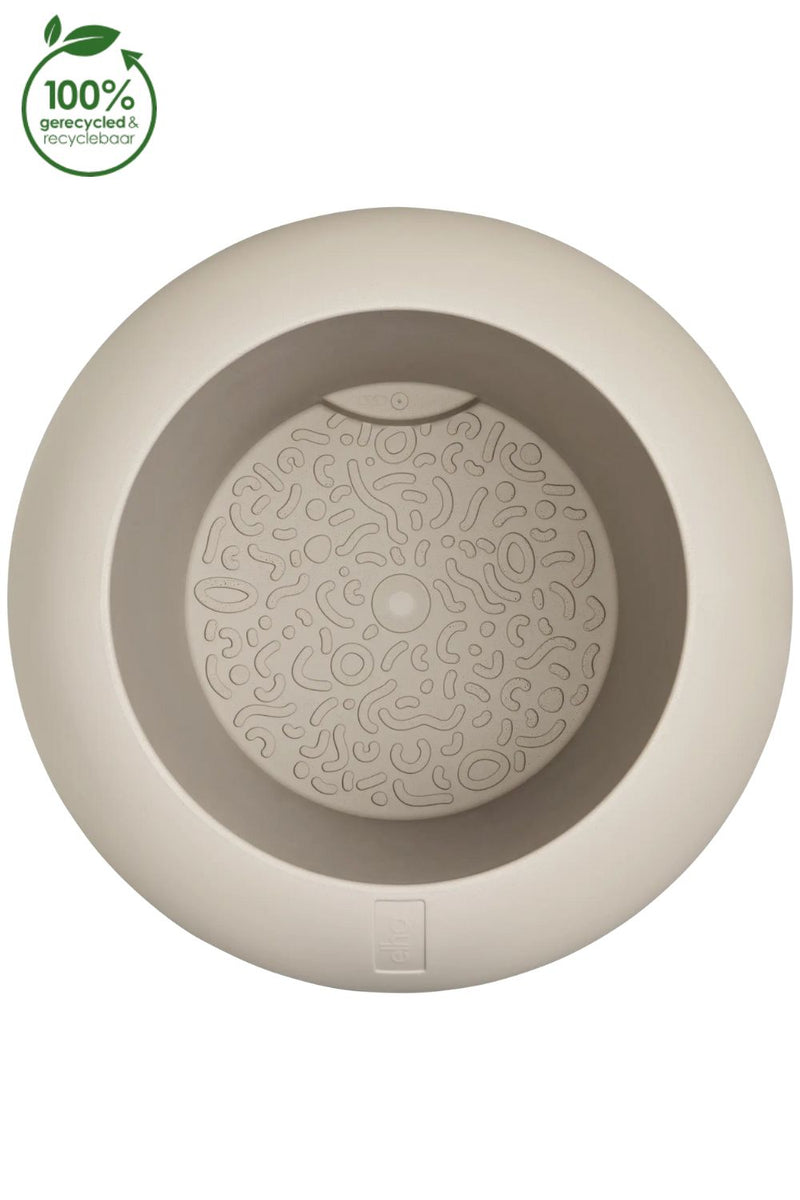 Pot de fleur Elho Amber Roll High 58cm Balanced Beige