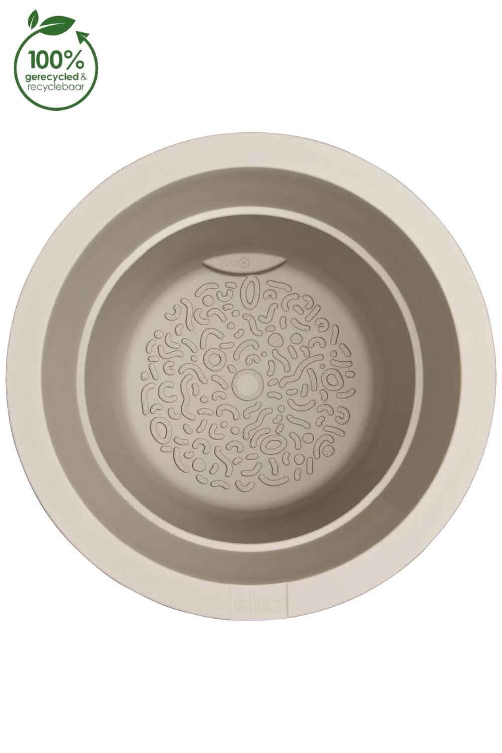 Pot de fleur Elho Amber Grail 38cm Balanced Beige