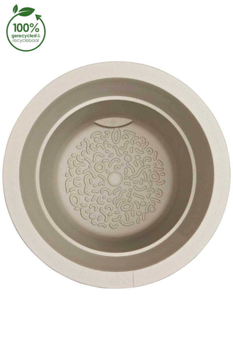 Pot de fleur Elho Amber Grail 30cm Beige Balanced