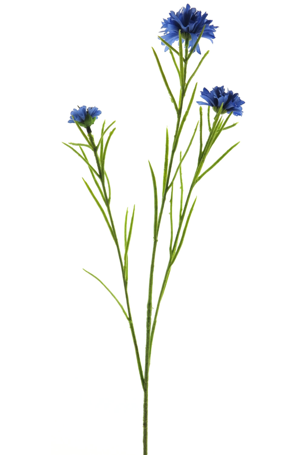 Bleuet fleur artificielle 68cm Bleu