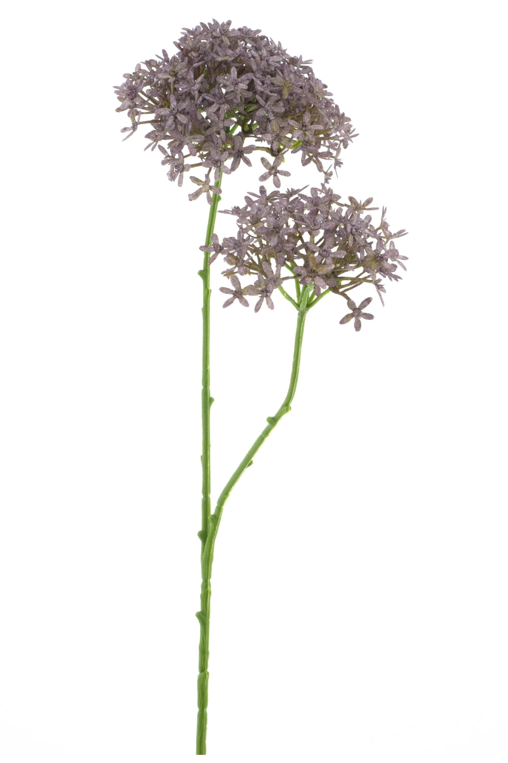 Fleur de couronne artificielle violette 70 cm