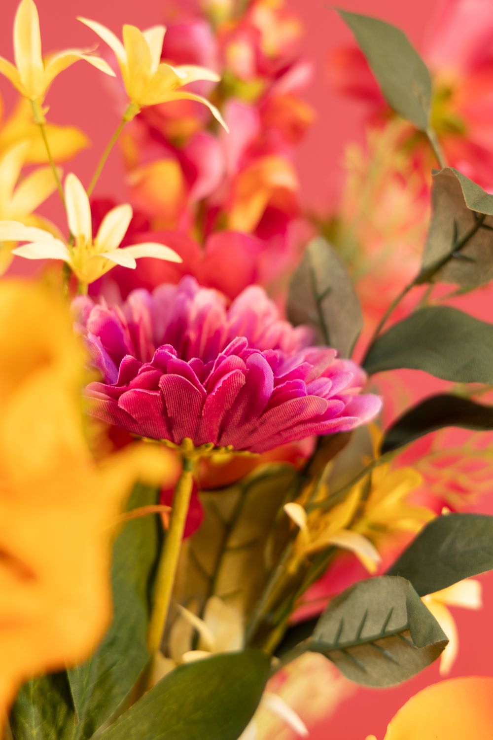 Détails 4 du Bouquet Artificiel Sunset Symphony