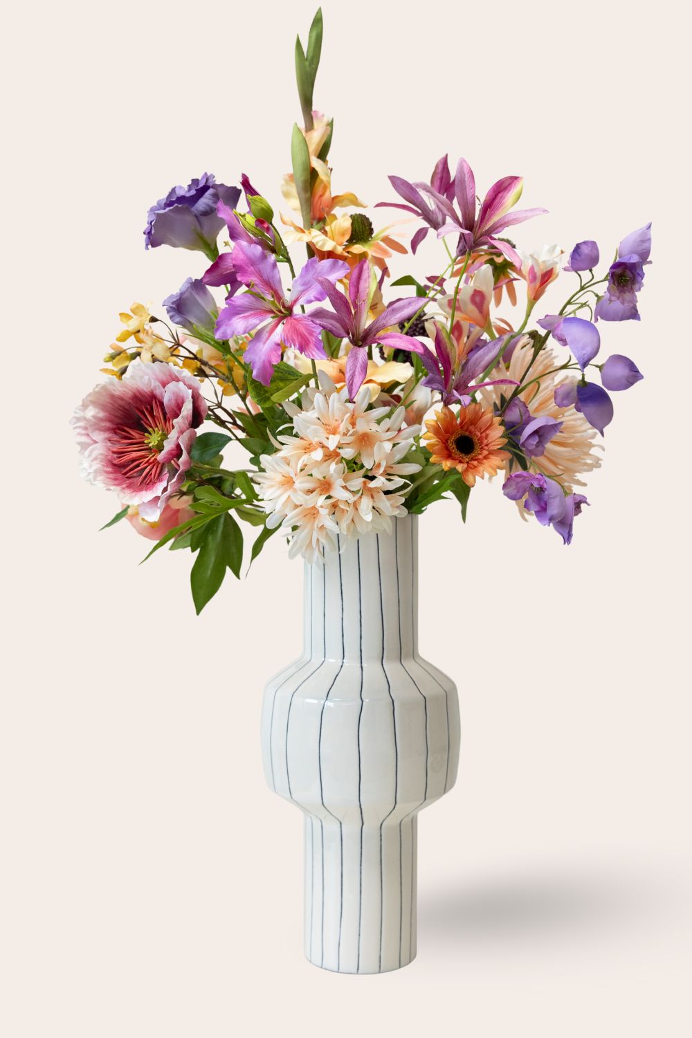 Bouquet Artificiel Peachy Pastels (Édition Limitée)